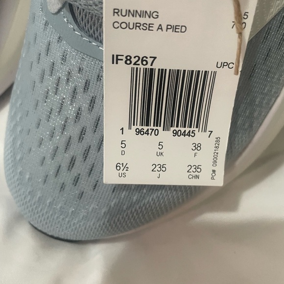 Adidas' Light Blue and White Sneakers - Picture 5 of 11